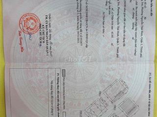 Bán nhà 1 trệt 2 lầu Nguyễn Công Trứ, P. Nguyễn Thái Bình, Quận 1 – 63