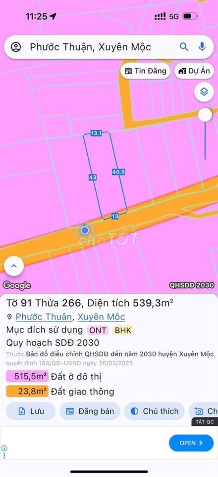 🌿 CHÍNH CHỦ BÁN ĐẤT HỒ TRÀM – PHƯỚC THUẬN | 2700m² | 5 SỔ RIÊNG