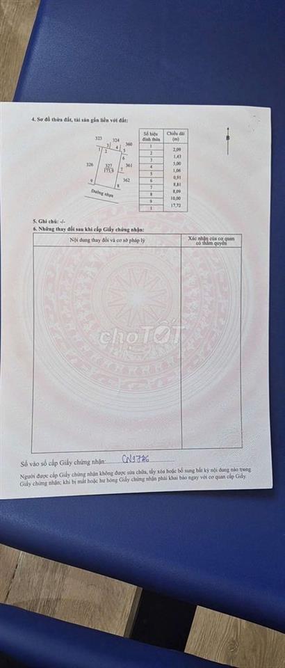 mình có 1 lô đất cần bán