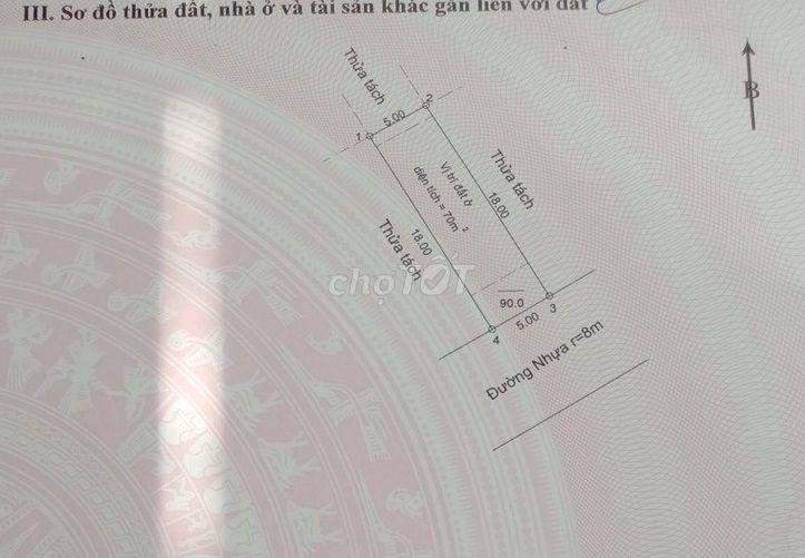 BÁN ĐẤT CHÍNH CHỦ LONG HẢI CÁCH BIỂN DINH CÔ 500M