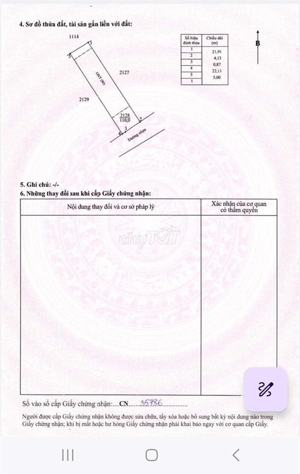 Chủ ngộp bán gấp lô đất sát cụm tiểu thủ đường 28 Hòa Long 110m2/800tr