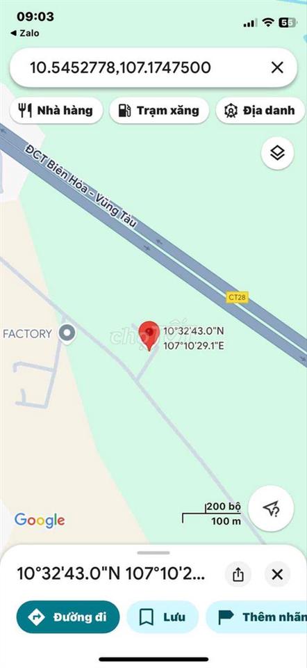 Cần bán 141m2 thổ cư Tân Hưng Bà Rịa (Long Hương, TPHCM), chỉ 9.8tr/m2