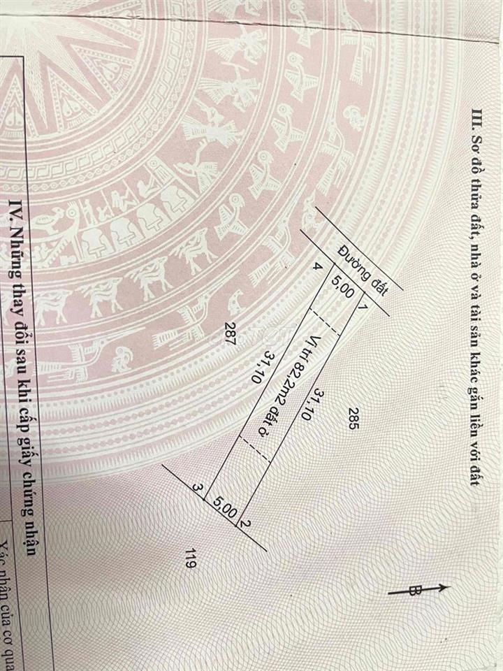 Chủ bán đất cách ngay Vòng Xoay Hắc Dịch - Châu Pha 30m