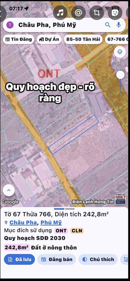 Bán đất Đường 29- Thôn Tân Lễ - Châu Pha - Ngay uỷ ban Châu Pha