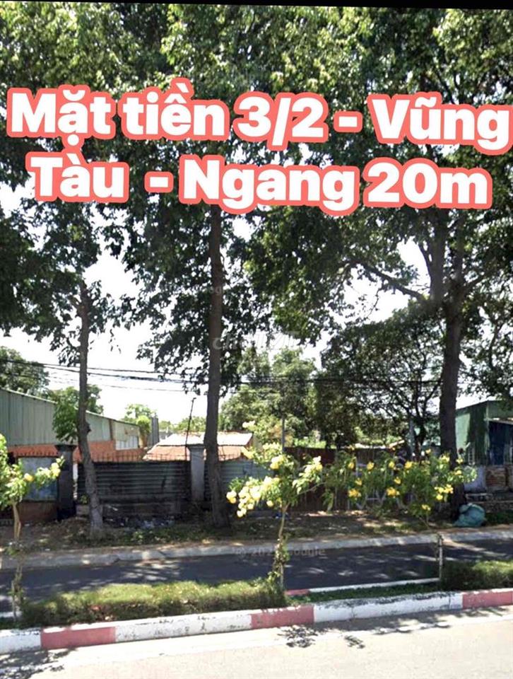 Bán đất mặt tiền 3 tháng 2 Tp- Vũng Tàu - Trục đường siêu dự án tỷ USD