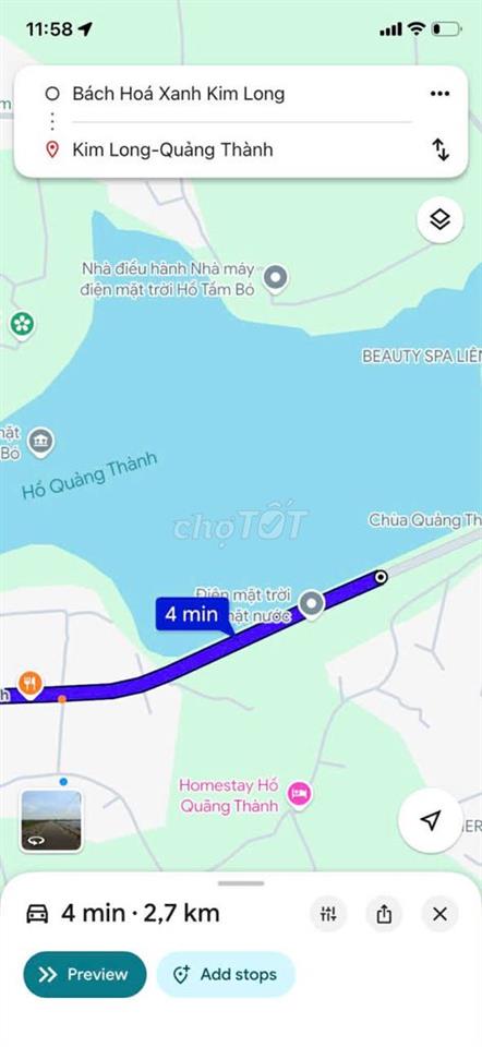 ĐẤT WIEW HỒ QUẢNG THÀNH CỰC MÁT