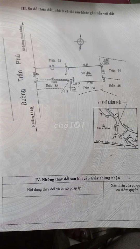 ĐẤT MẶT TIỀN ĐƯỜNG TRẦN PHÚ,P VŨNG TÀU,TP HCM