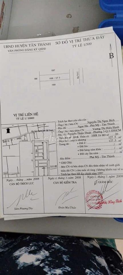cần bán đất nền 127,5 m2