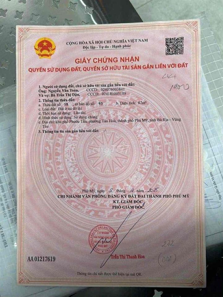 bán đất có nhà đang cho thuê 2tr