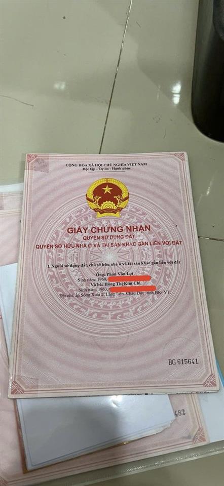 Bán đất Phú Mỹ TPHCM (BRVT cũ)