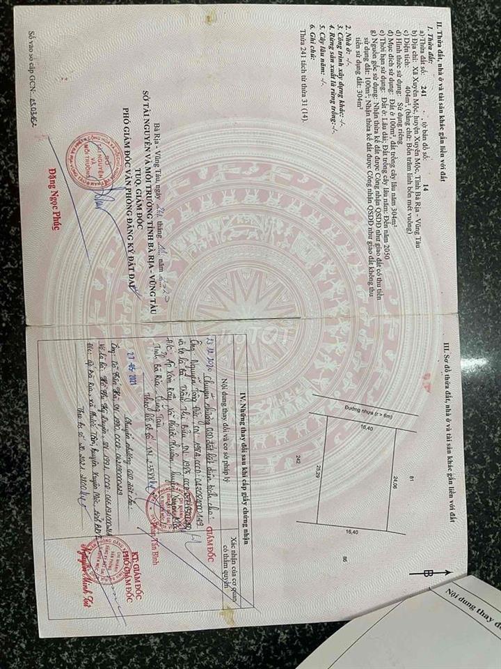 đất bà rịa