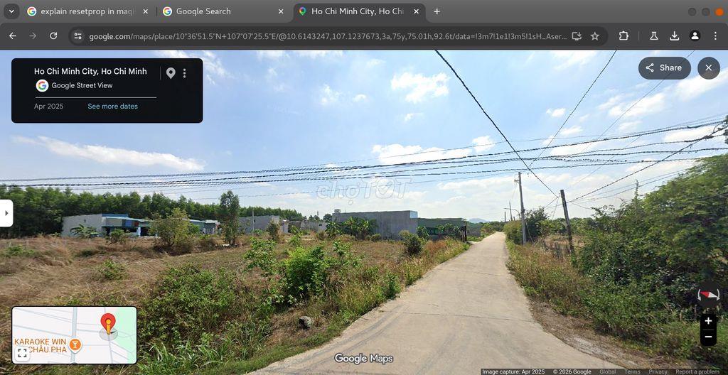 Bán Đất Tóc Tiên, Châu Pha Phú Mỹ 5x30m 150m2 83m2-tc đường 6m