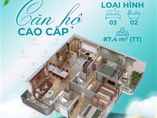 4,1 TỶ – CĂN HỘ CAO CẤP 3PN ECOPALACE BUÔN MA THUỘT