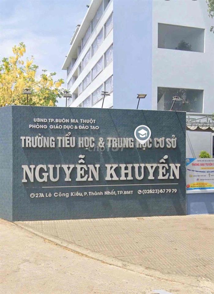 CHO THUÊ NHÀ CẠNH TRƯỜNG NGUYỄN KHUYẾN