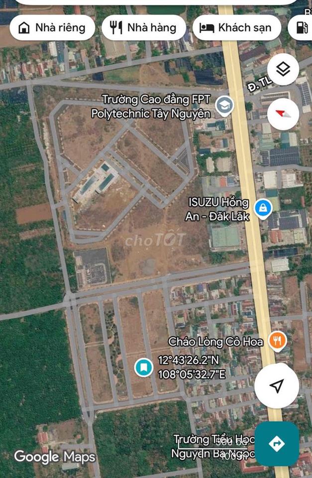 Bán Đất nền TDP12, Tân An