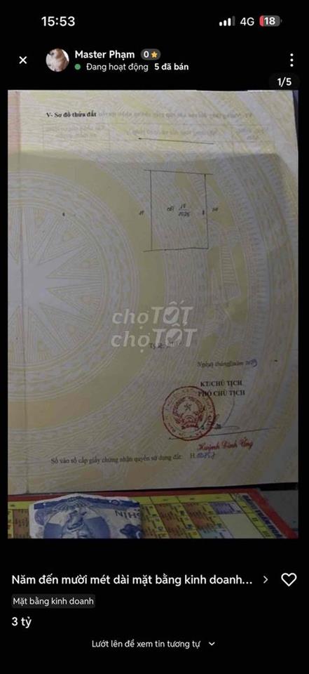 Mặt tiền Lê Thánh Tông Krông Năng