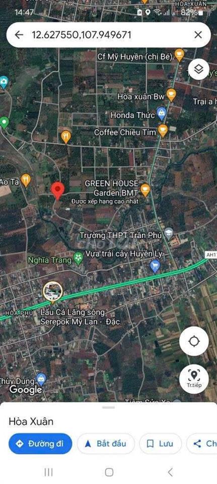 Bán đất gần vòng xoay tránh đông