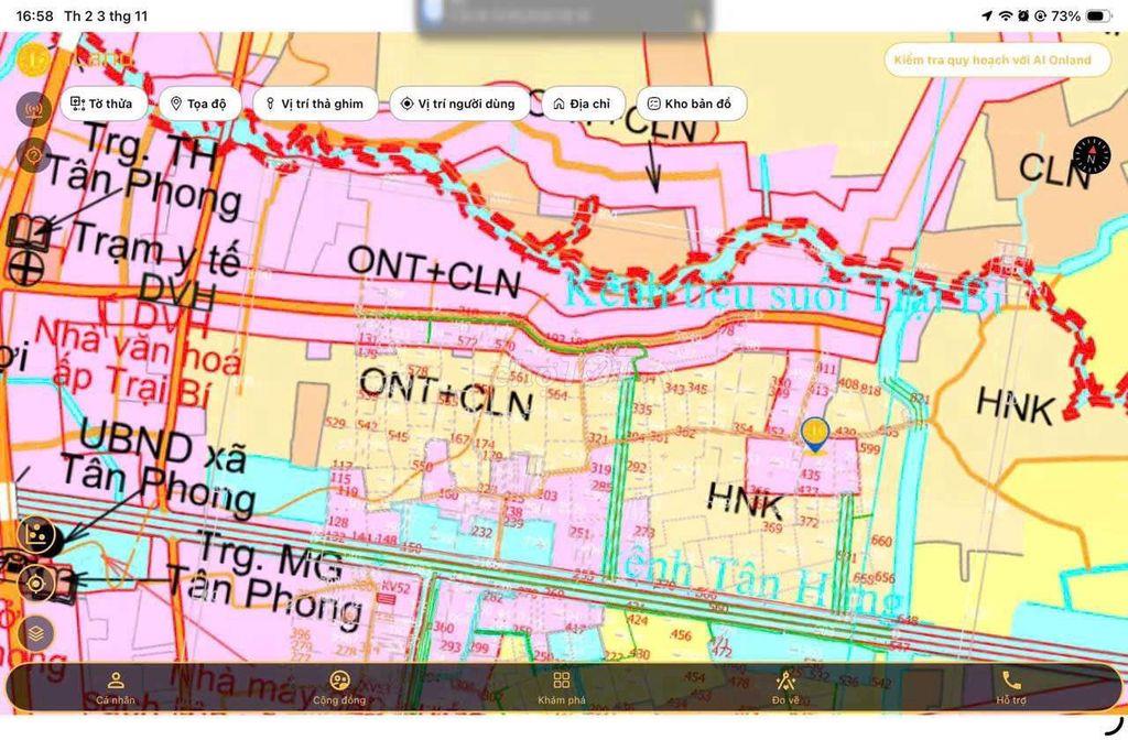 5x35 175m2 đất ở full thổ cư dân cư đông sát nhựa Tân Biên Tây Ninh