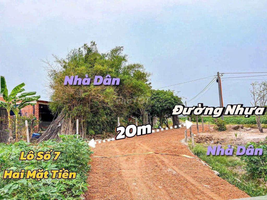 5x35 175m2 đất ở full thổ cư dân cư đông sát nhựa Tân Biên Tây Ninh
