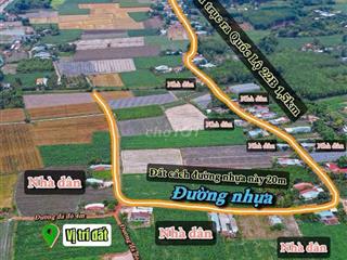 5x35 175m2 đất ở full thổ cư dân cư đông sát nhựa Tân Biên Tây Ninh