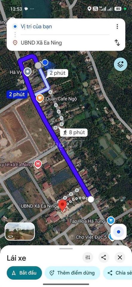 đất thổ cư eaning