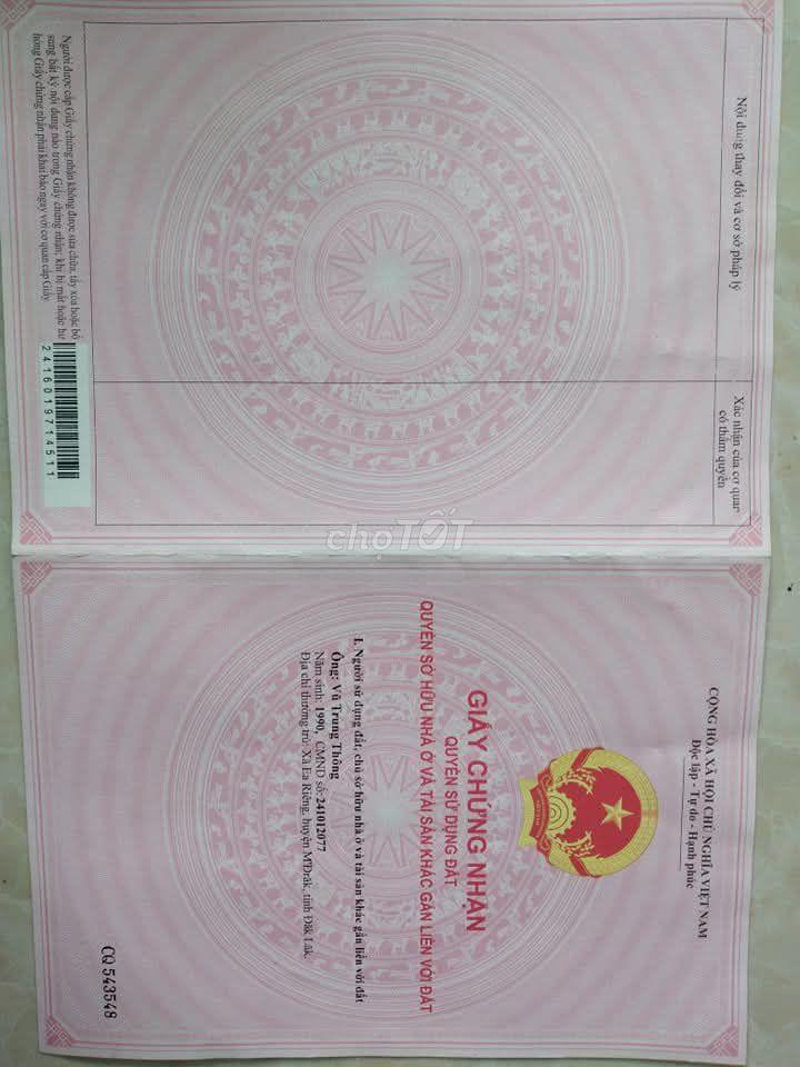 Chính chủ cần bán