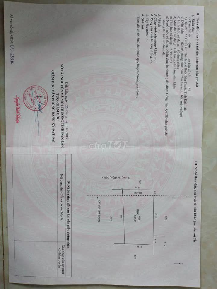 Chính chủ cần bán