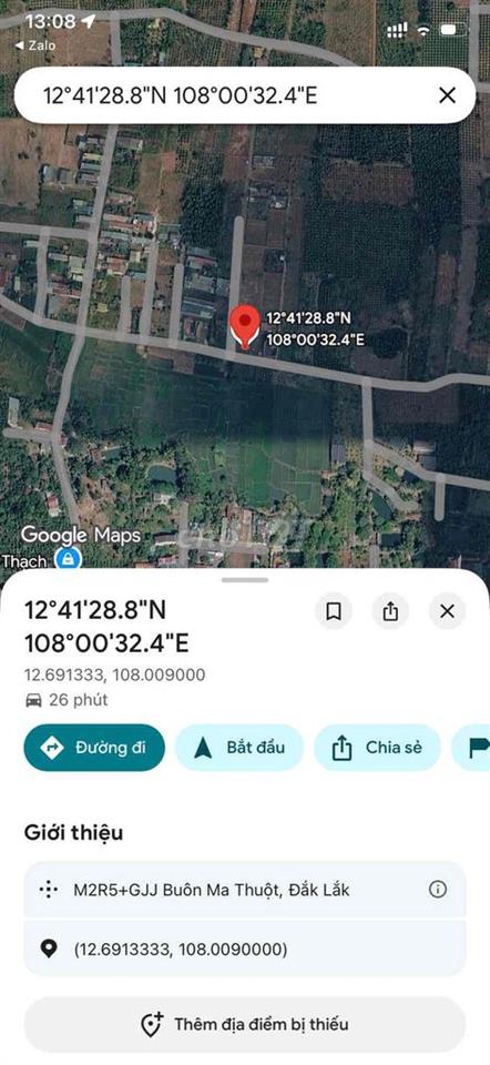 Bán Đất NN giấy tay. 10x20 giá 1Đ