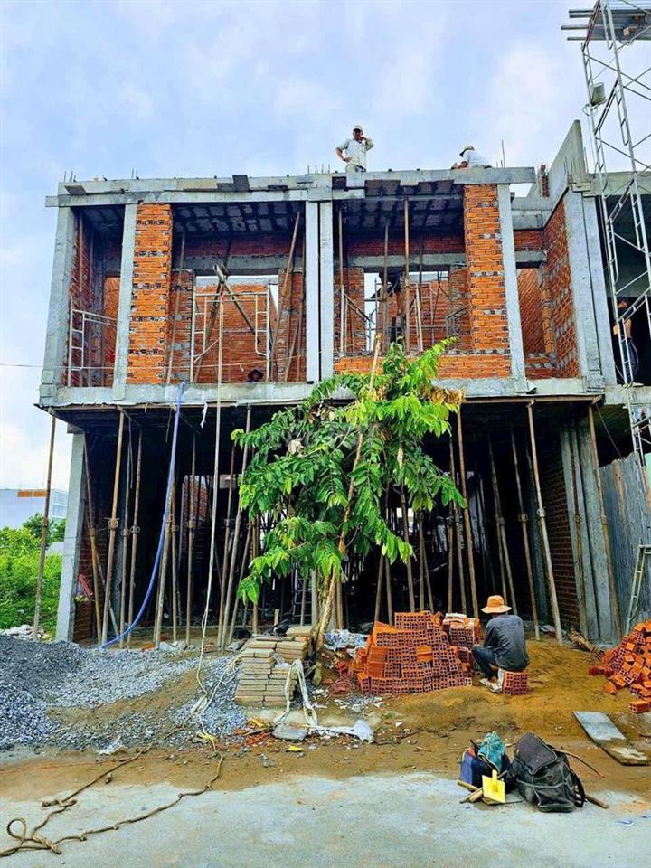 Nhà đẹp đang hoàn thiện
CG. Bán nhà trệt + 1 lầu đường B15 KDC Phú An