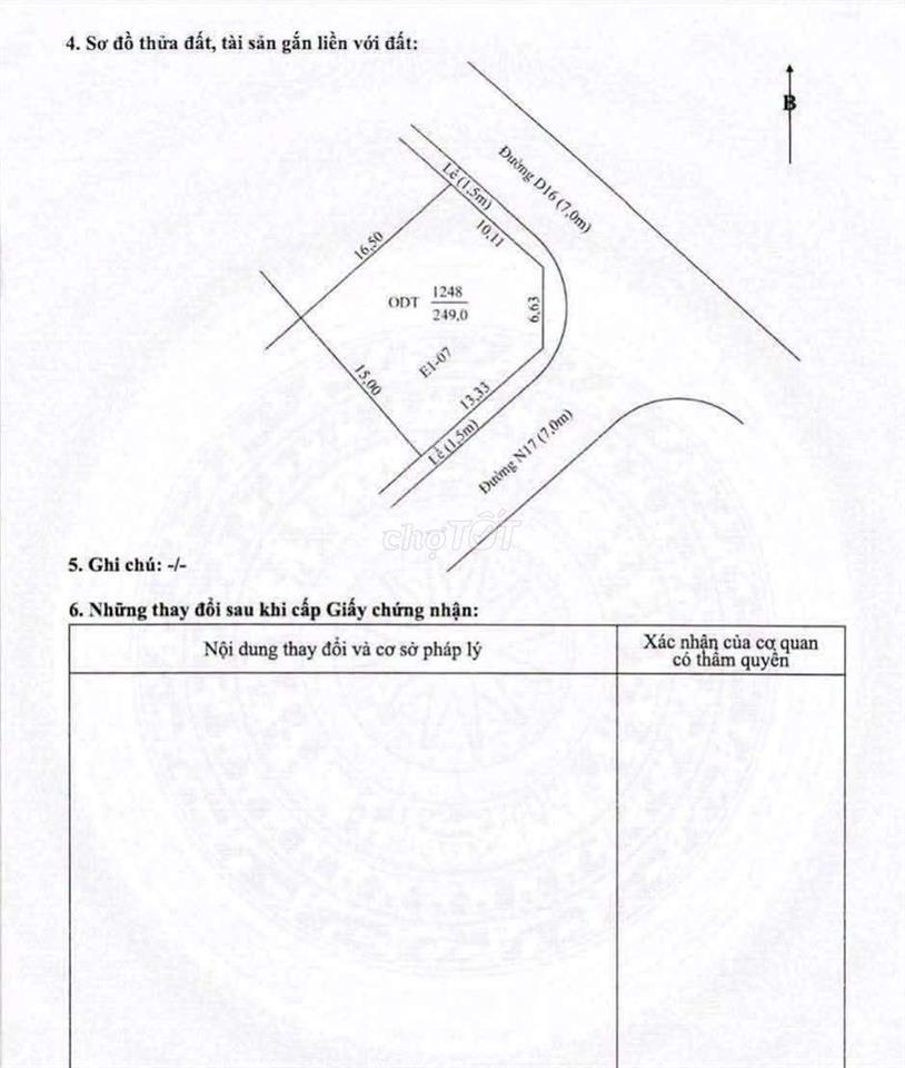 NỀN BIỆT THỰ GÓC HAI MẶT TIỀN KDC NAM LONG 2