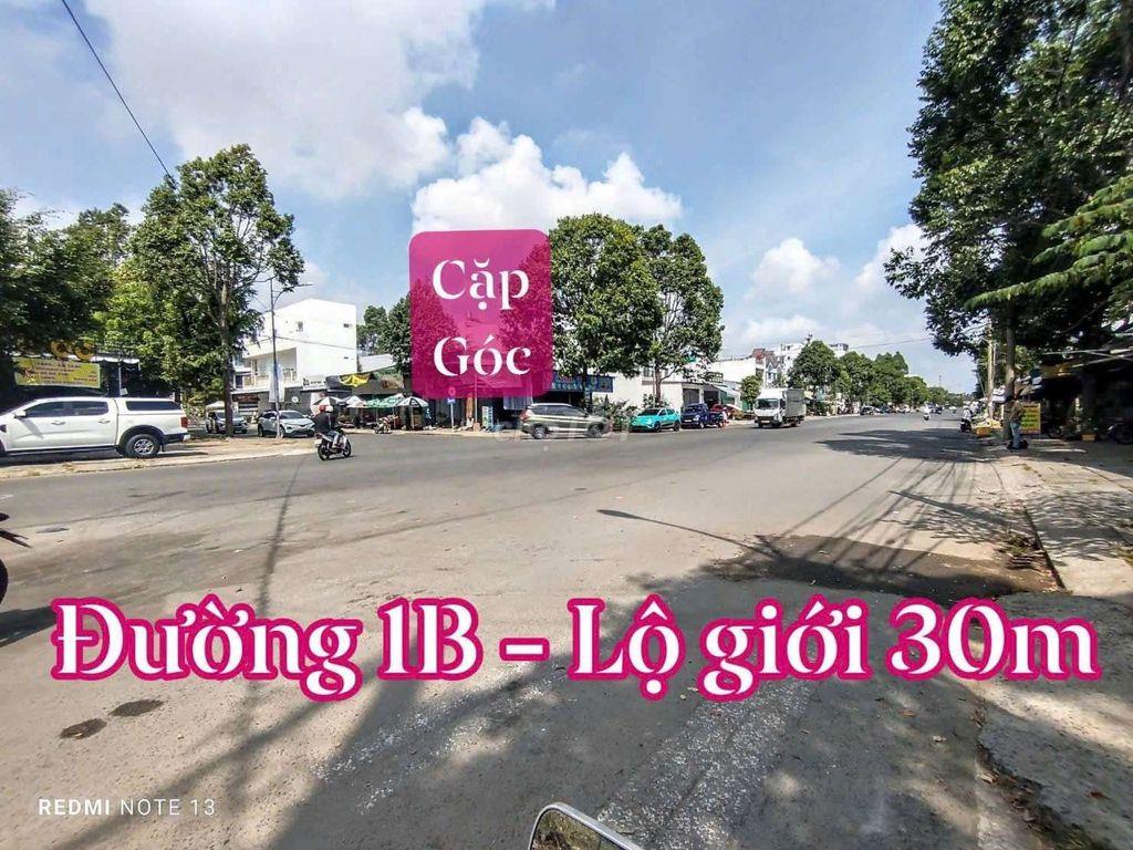 CẶP GÓC ĐƯỜNG 1B ( KHU VĂN HOÁ TÂY ĐÔ)