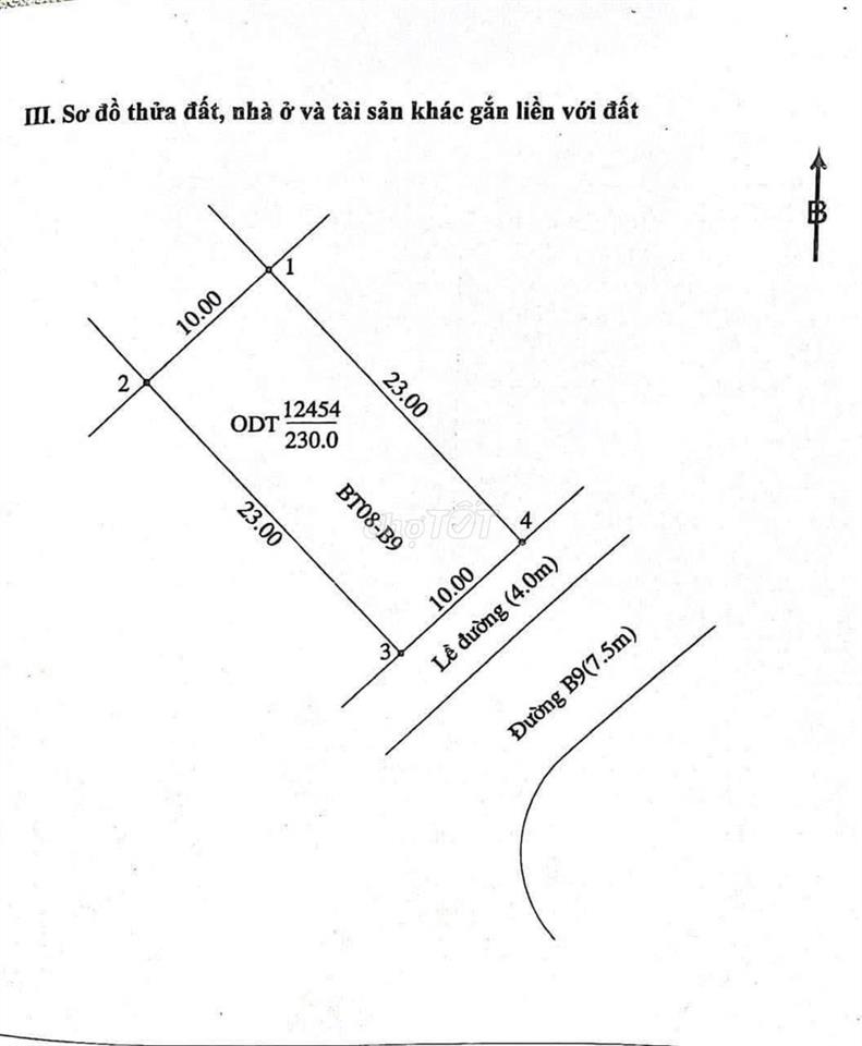 NỀN ( 10*23) KHU DÂN CƯ PHÚ AN