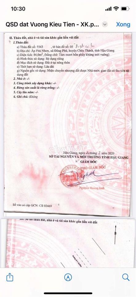 Em cần bán gấp căn nhà 1 chệch 1 lầu đs5 lộ 26m