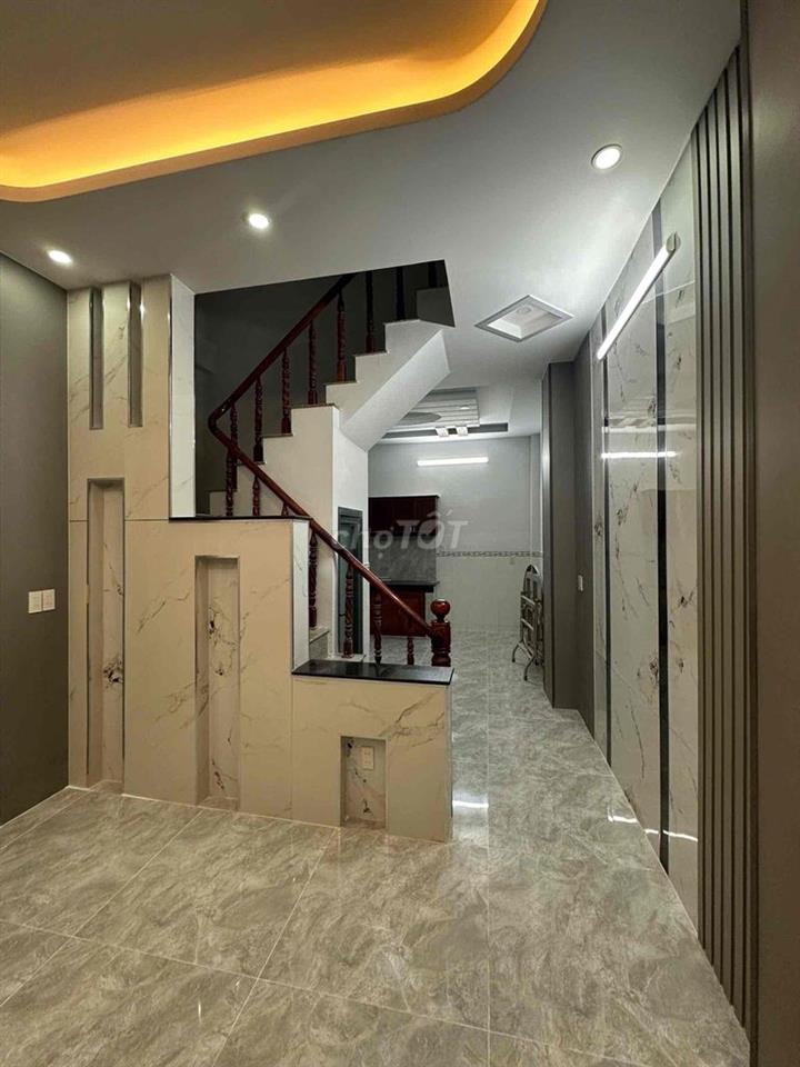 Cho Thuê Nhà 1 Trệt 1 Lầu, cách Chợ An Khánh chỉ 100m