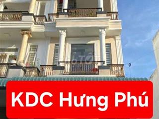 NHÀ 2 LẦU SÂN THƯỢNG - KDC HƯNG PHÚ