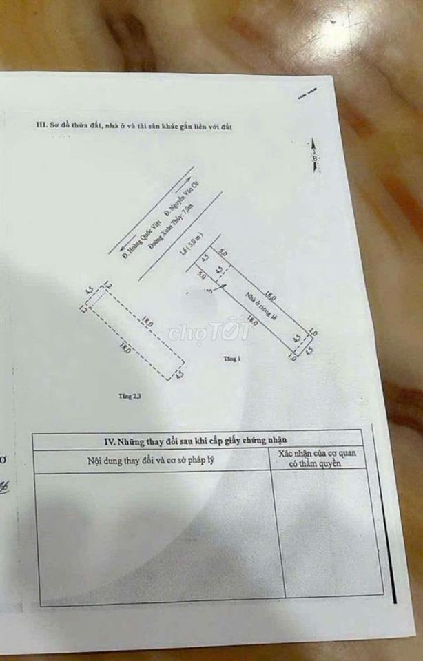 NHÀ 2 LẦU - ĐƯỜNG XUÂN THỦY - KDC HỒNG PHÁT