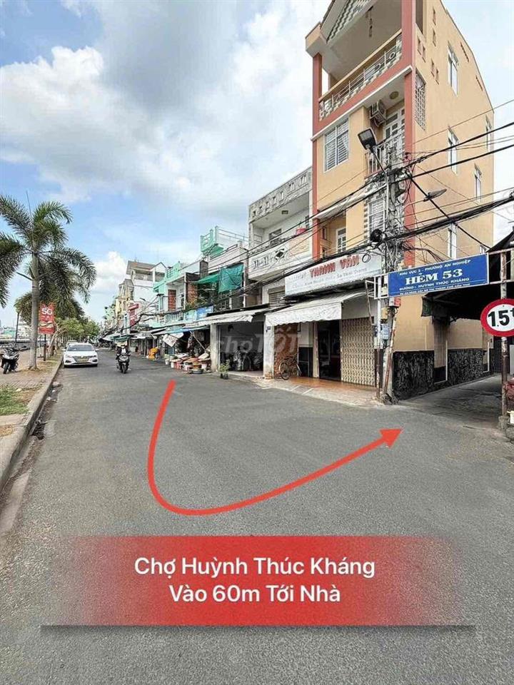 nhà bán 53 huynh thúc kháng ngay chợ