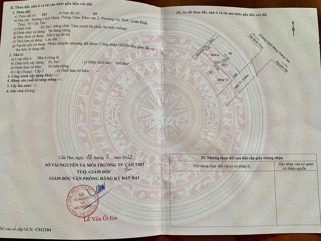 NHÀ TRỆT LẦU BÁN GẤP