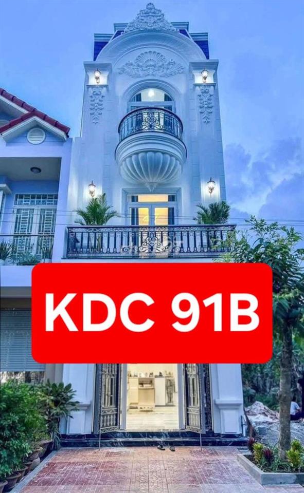 NHÀ 2 LẦU CAO CẤP - KDC 91B