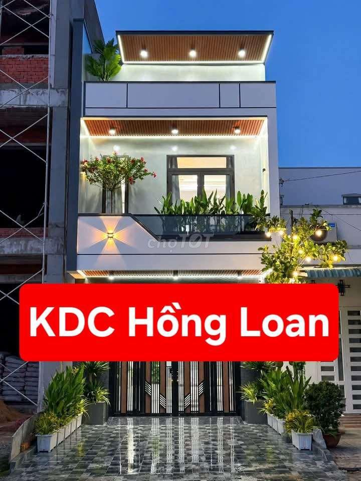 NHÀ CAO CẤP - KDC HỒNG LOAN