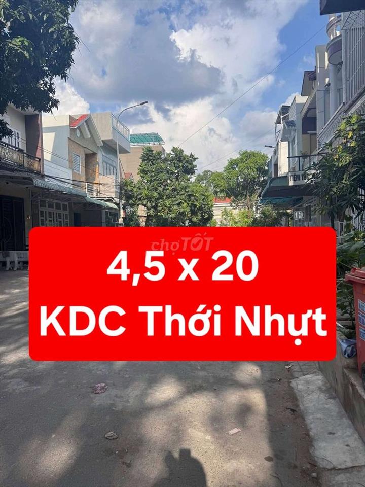 BÁN NỀN + CẶP NỀN - KDC THỚI NHỰT 2