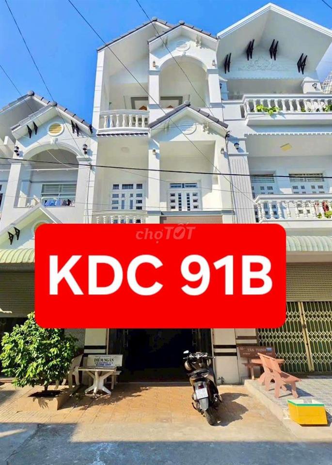 NHÀ 2 LẦU - ĐƯỜNG B16, KDC 91B