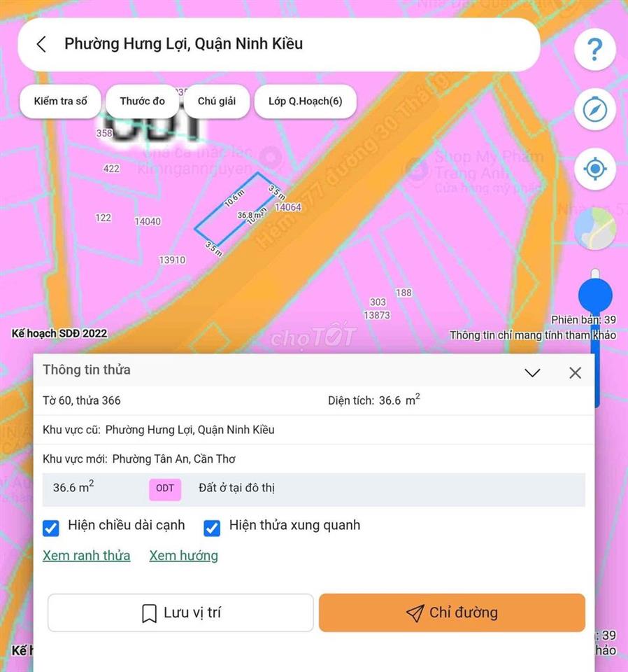 BAN NHA  CHUC CHINH HEM 583 ĐƯỜNG 30/4