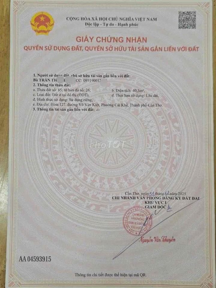BAN NHA HEM 9 PHẠM NGỌC HUNG