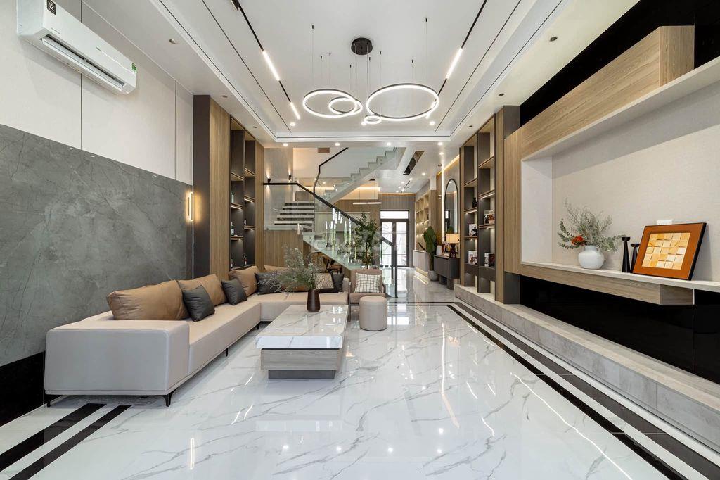 TỐI GIẢN-HIỆN ĐẠI-SANG TRỌNG-NHÀ PHỐ ĐẸP ĐƯỜNG D7 KDC HỒNG LOAN