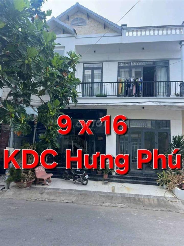 NHÀ RỘNG - KDC HƯNG PHÚ 1