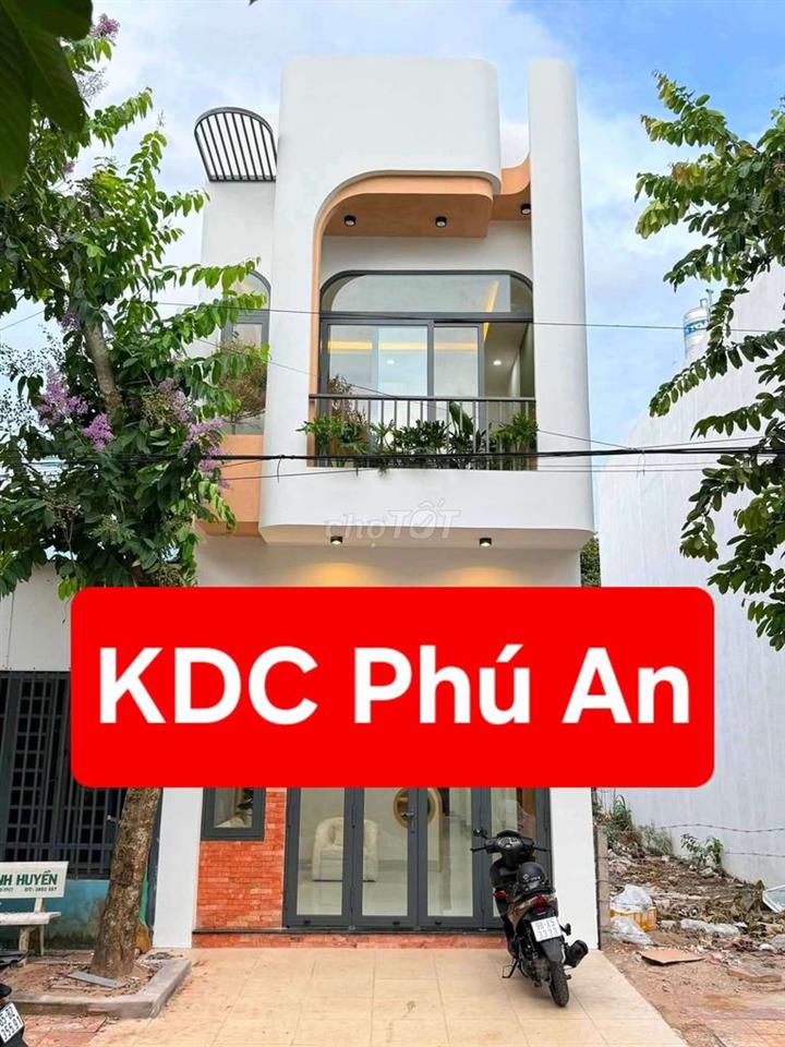 NHÀ TRỆT LẦU - KDC PHÚ AN