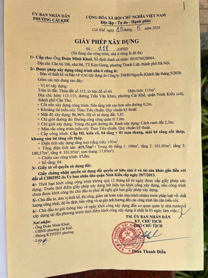 nhà bán để lại toàn bộ nội thất gỗ bên lh chính chủ *** hiền