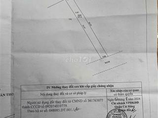 Đất mặt tiền Chí Sinh gần chợ
