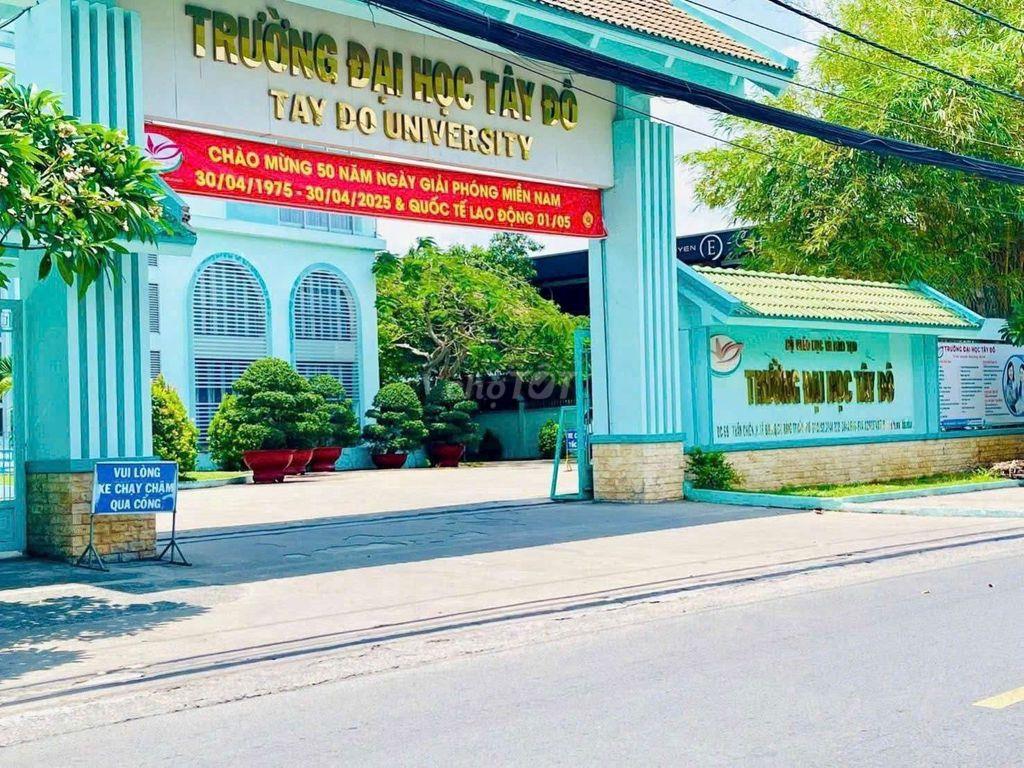 BÁN NHÀ TRỆT LẦU RỘNG - LỘ NHỰA gần TRƯỜNG FPT - 3PN - KDC HOÀNG QUÂN 
